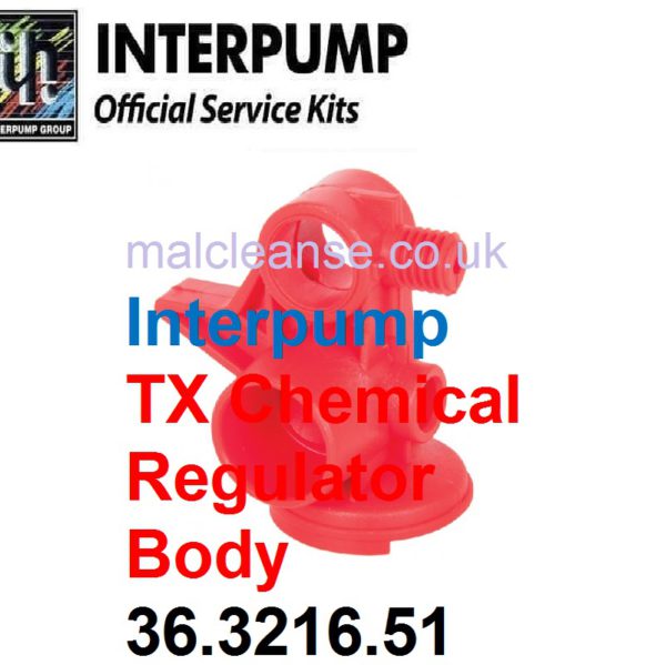 Interpump Chemical Regulator Body - 36.3216.51