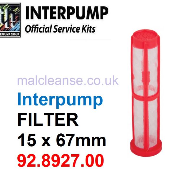 Interpump Filter 15x67mm - 92.8927.00