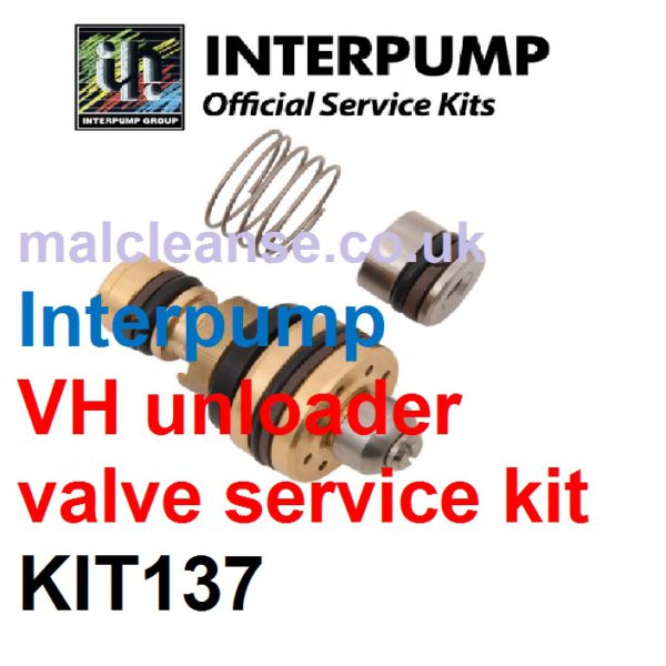 Interpump KIT137 1 x VH Unloader Valve Service Kit