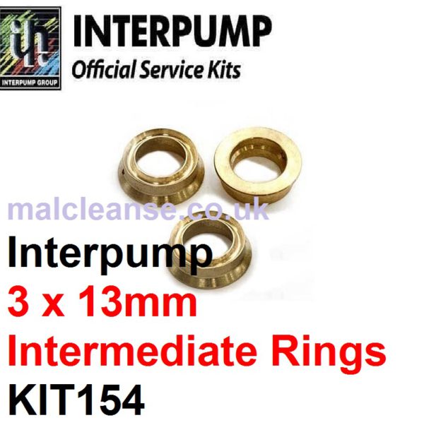 Interpump KIT154 3 x 13mm Intermediate Rings