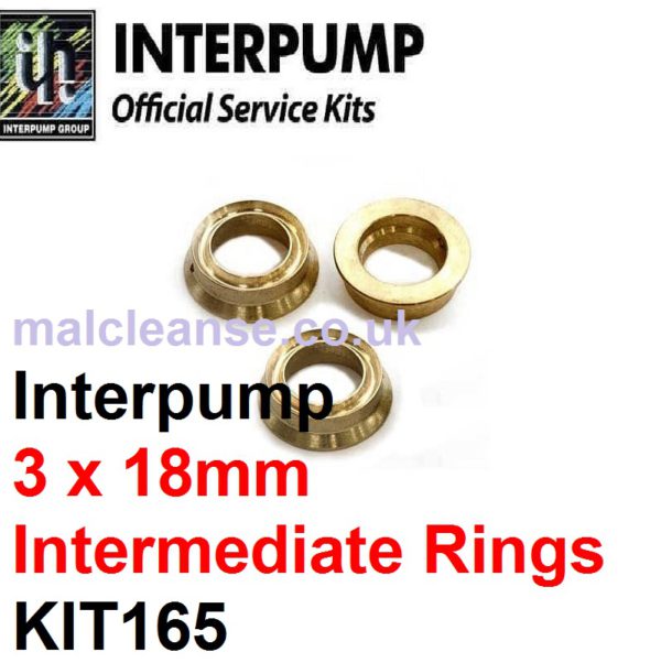 Interpump KIT165 3 x 18mm Intermediate Rings