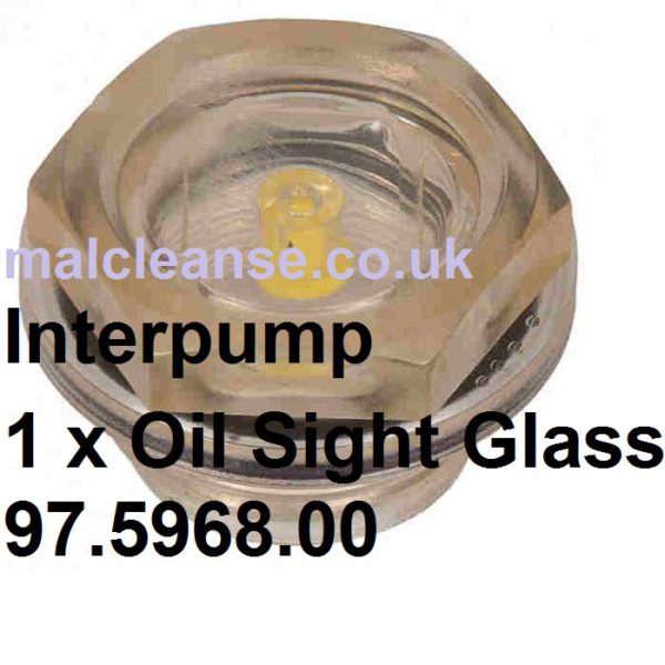 Interpump Oil Sight Glass 3/4"x11.5mm 97.5968.00