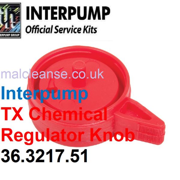Interpump TX Chemical Regulator Knob - 36.3217.51