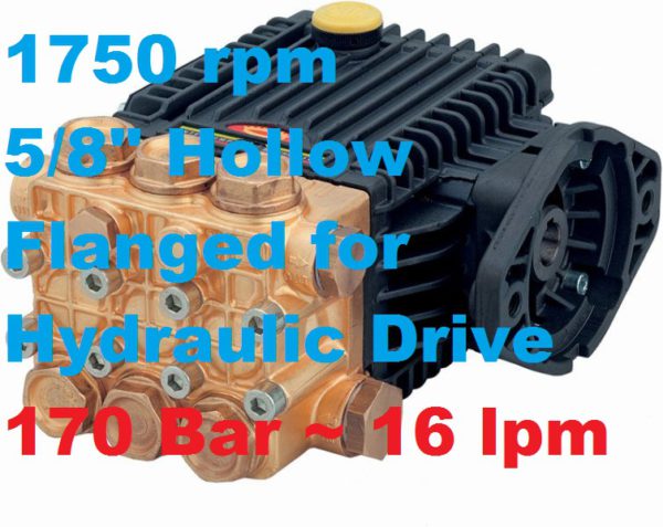 IP 170 Bar 16 lpm Hyd. Flanged Pressure Washer Pump UL1716i
