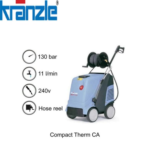 Kranzle Therm CA11/130T 240v Hot Pressure Washer - CA11130T