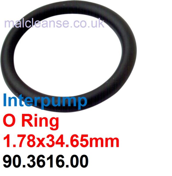 1 x Interpump O Ring 1.78x34.65 - 90.3616.00