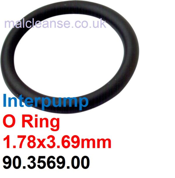 1 x Interpump O Ring 1.78x3.69 90.3569.00