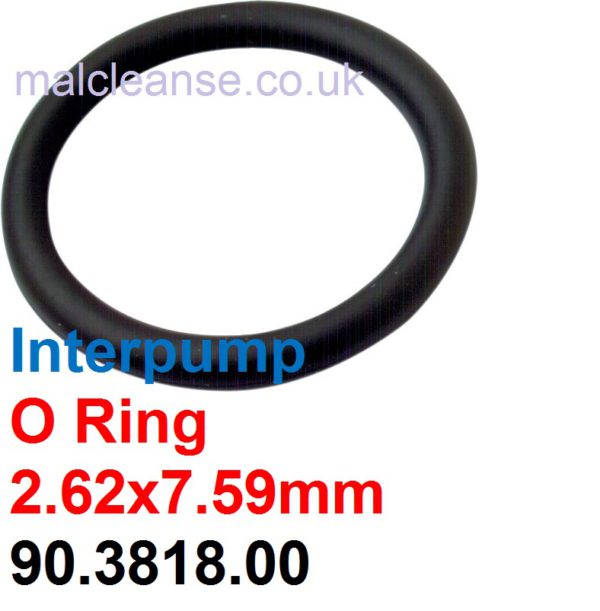 1 x Interpump O Ring 2.62x7.59 - 90.3818.00
