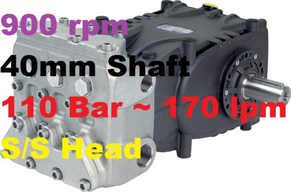 Pratissoli 110 Bar 170 lpm Pressure Pump KF40-170