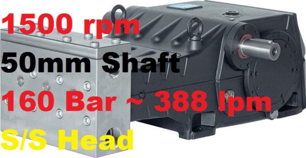 Pratissoli 160 Bar 388 lpm Pressure Pump LKN60-GB15