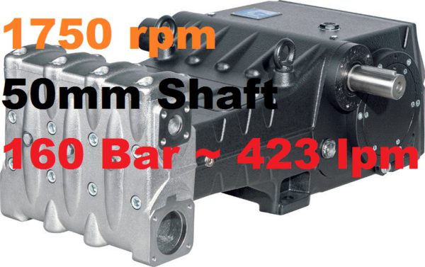 Pratissoli 160 Bar 423 lpm Pressure Pump LK60-GB175