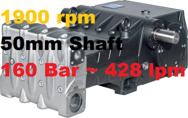 Pratissoli 160 Bar 428 lpm Pressure Pump LK60-GB19