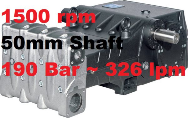 Pratissoli 190 Bar 326 lpm Pressure Pump LK55-GB15