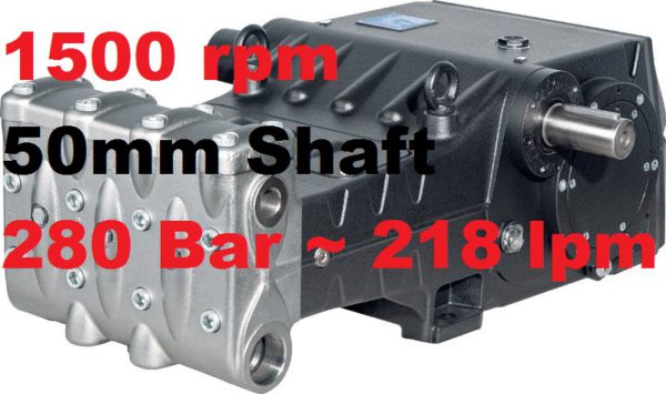 Pratissoli 280 Bar 218 lpm Pressure Pump LK45-GB15