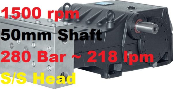 Pratissoli 280 Bar 218 lpm Pressure Pump LKN45-GB15