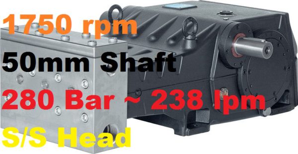 Pratissoli 280 Bar 238 lpm Pressure Pump LKN45-GB175