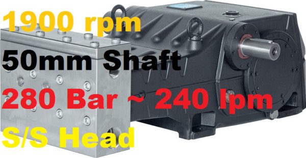 Pratissoli 280 Bar 240 lpm Pressure Pump LKN45-GB19