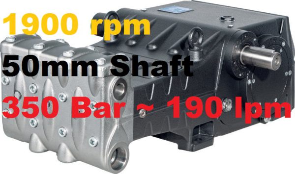 Pratissoli 350 Bar 190 lpm Pressure Pump LK40-GB19