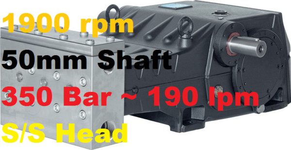 Pratissoli 350 Bar 190 lpm Pressure Pump LKN40-GB19