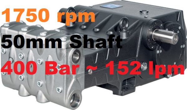 Pratissoli 400 Bar 152 lpm Pressure Pump LK36-GB175