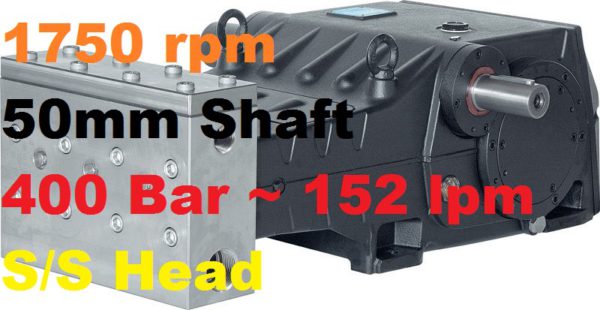 Pratissoli 400 Bar 152 lpm Pressure Pump LKN36-GB175