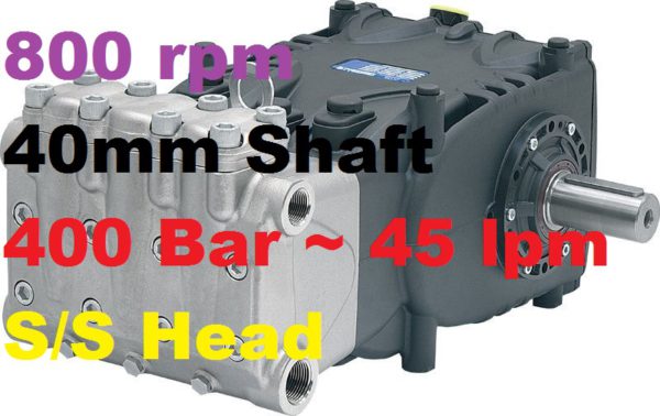 Pratissoli 400 Bar 45 lpm Pressure Pump HF22-45
