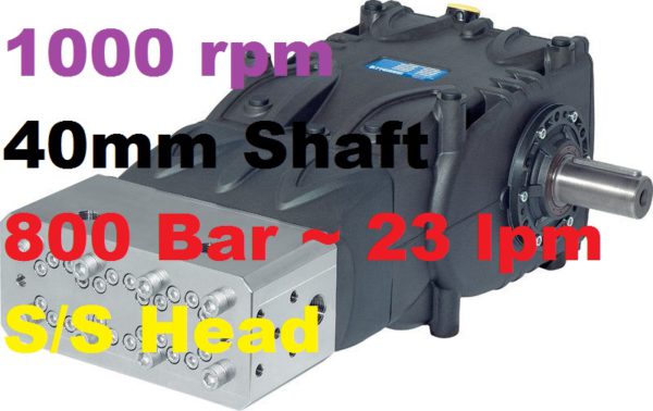 Pratissoli 800 Bar 23 lpm Pressure Pump VF14-23