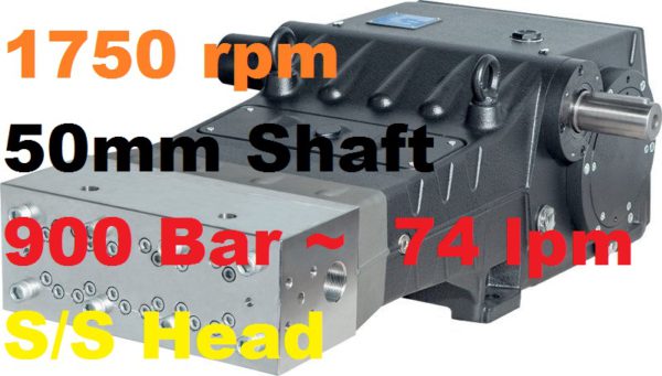 Pratissoli 900 Bar 74 lpm Pressure Pump SK26-GB175