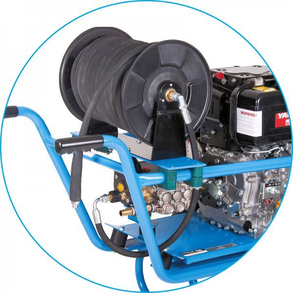 Pressure washer hose reel deals